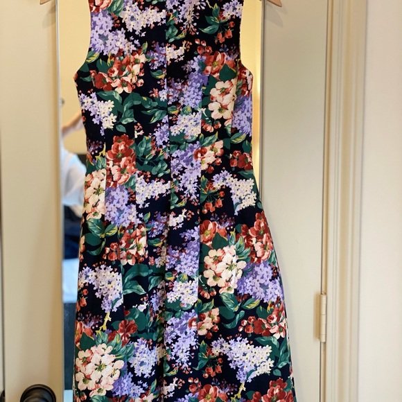 ASOS Tulip Dress in Vintage Print - Picture 4 of 5